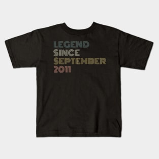 Legend since September 2011 Kids T-Shirt